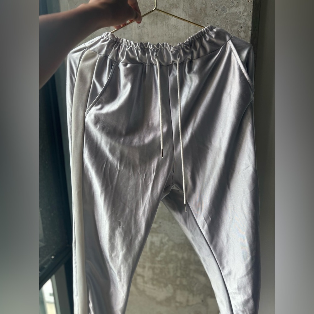 Satin joggers